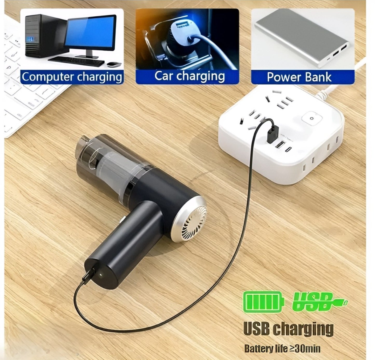 Portable Mini Vaccum Cleaner